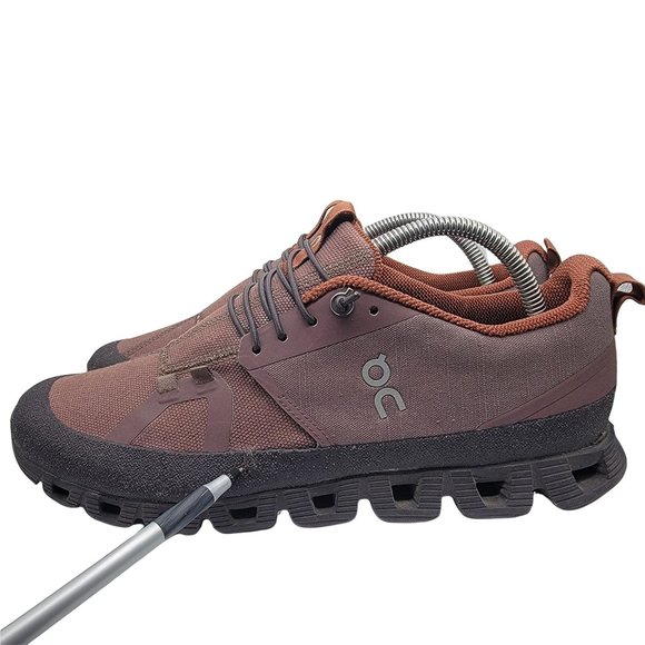 On Cloud Dip Womens 10 Athletic Running Shoes Low Top Reddish Comfort - Picture 5 of 12